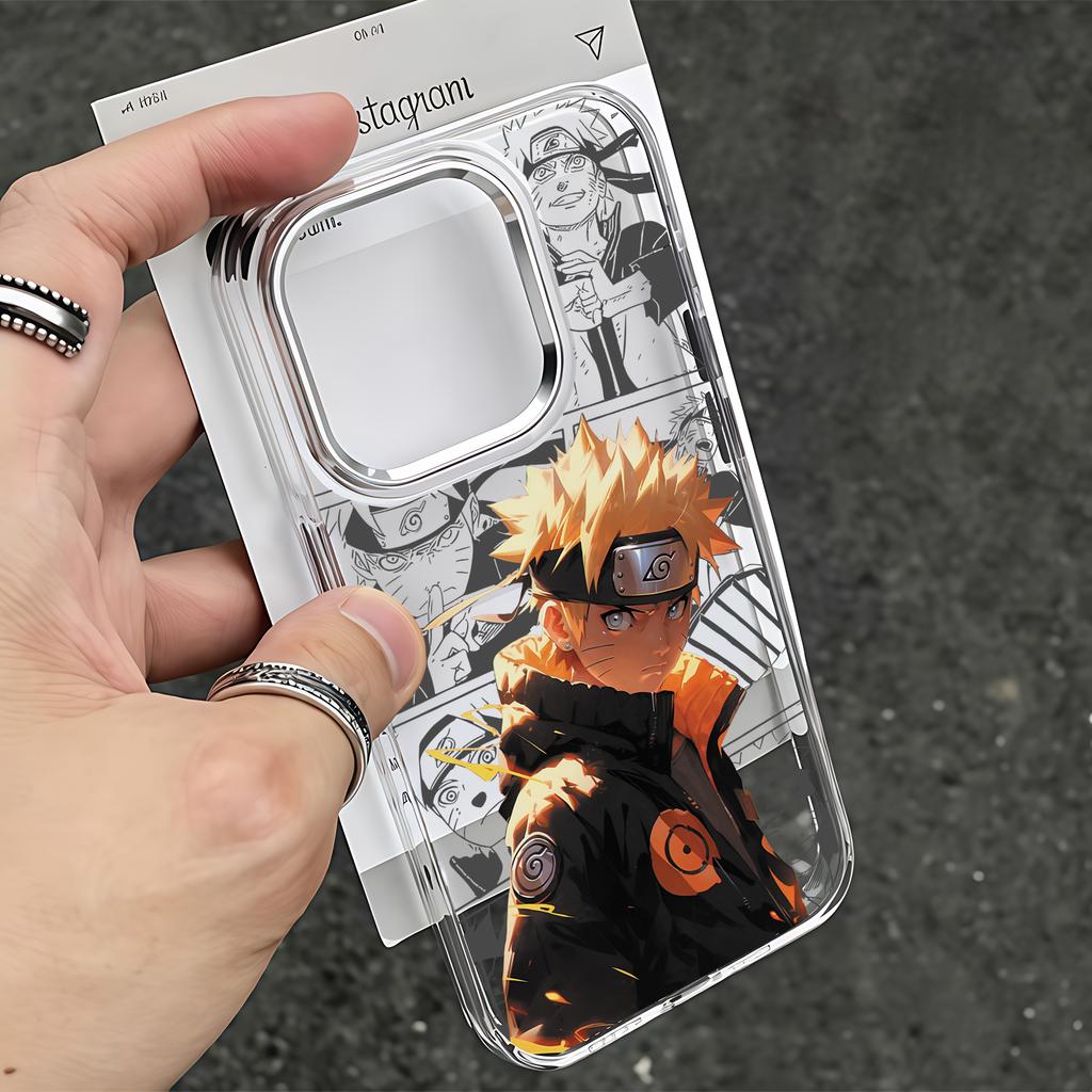 Anime N-Narutos Phone Case For iPhone 17e 17 16e 16 15 14 13 12 11 mini Pro Max X XR XSMAX 8 7 Air Plus Clear