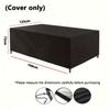 Heavy-Duty Outdoor Patio Sofa Cover with Drawstring Closure – Designed for Outdoor and Patio Furniture Protection
