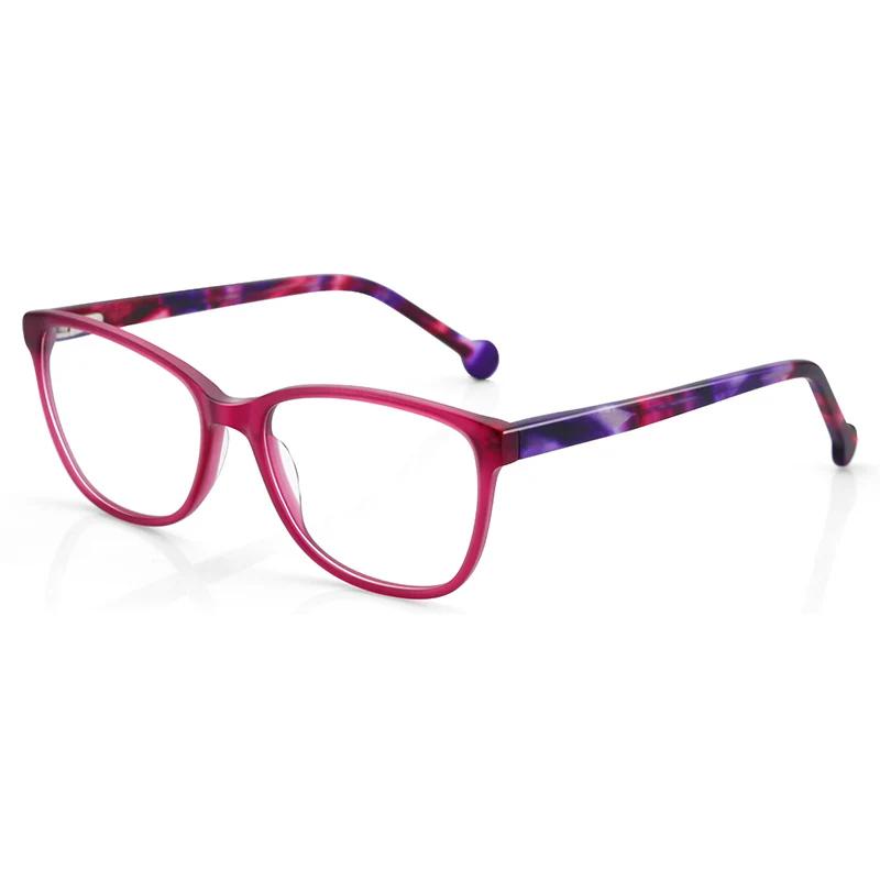 

BLUEMOKY Acetate Prescription Eyeglasses Women Retro Progressive/Photochromic Optical Glasses Blue Light Protection Eyewear Single Version&1.56&None