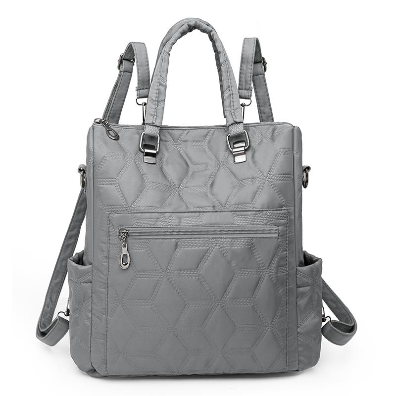 

Многофункциональный рюкзак женский мягкий кожаный сумка через плечо сумка