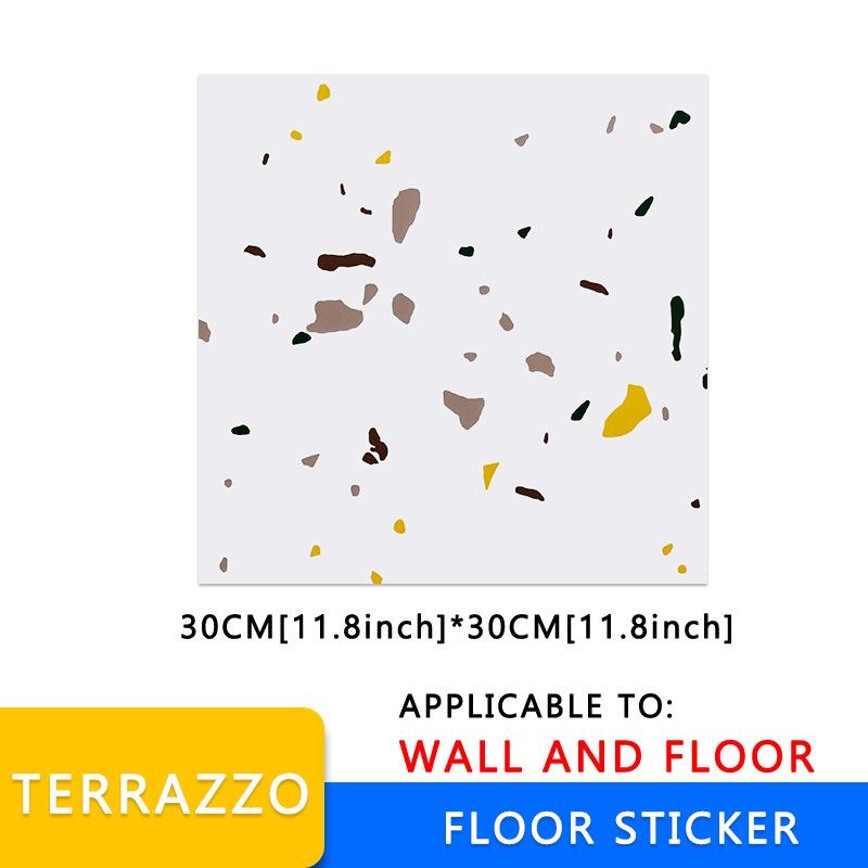 

Oil-Proof, Moisture-Resistant Kitchen Stickers: Self-Adhesive Wall & Floor Covers for Renovation & Imperfection Hide. 30x30cm