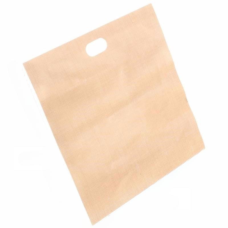 5pcs Toaster Bags for Grilled Cheese Sandwiches Made Easy Reusable Non-stick Baked Toast Bread Bags