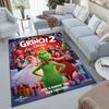 Christmas Gift Comedy Movie How the Grinch Stole Christmas carpet home living room decoration table and chairs anti slip door mat carpet A4
