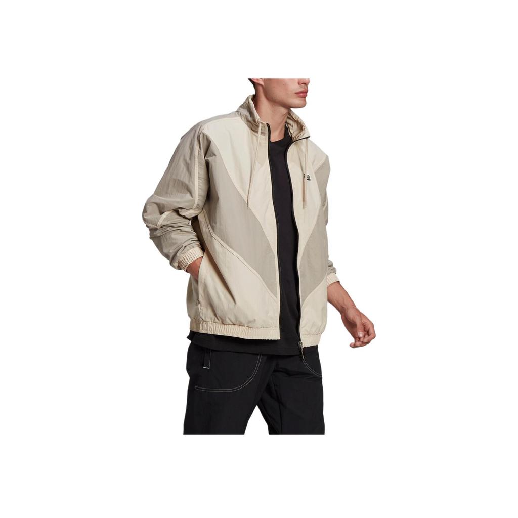 Adidas Originals Colorblock Casual Sports Lightweight Jacket Men Jackets Grey GN3341