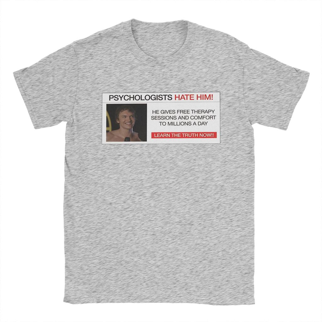 Unisex T-Shirts Psychologen HASSEN Ilya Rozanov Vintage Baumwoll-T-Shirt Kurzarm Erhitzte Rivalität T-Shirts Rundhals Oberteile