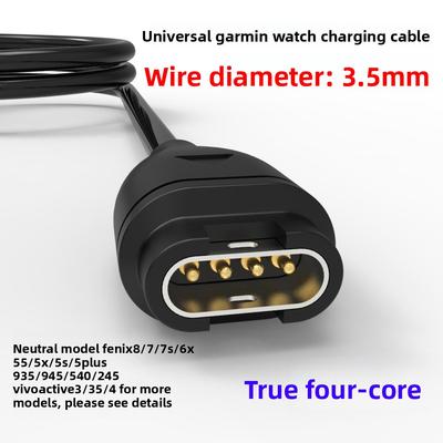 Watch Charging Cable for Fenix8 7 5x 6S PRO Charger Vivoactive5 Data Cable