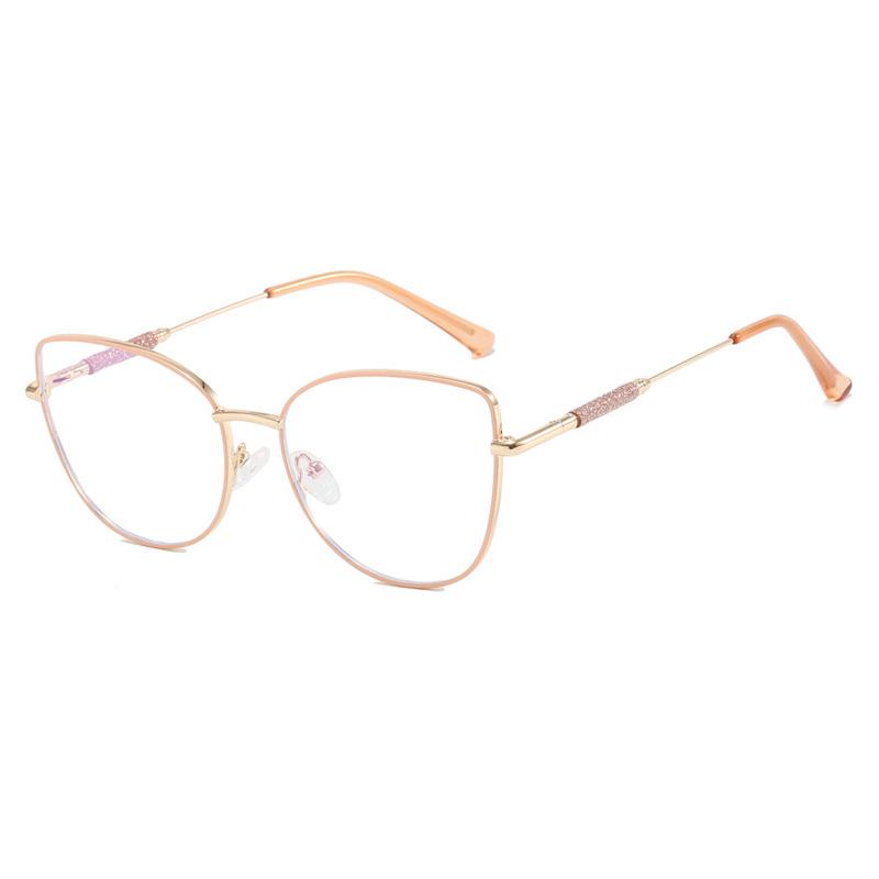 

New Fashion Cat Eye Photochromic Reading Glasses Women Anti Blue Light Prescription Eyewear Clear Hyperopia Frame 0
