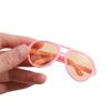 2pcs/set Doll Sunglass Retro Cool Doll Glasses Round Frame Mini Plastic Glasses for Doll  Kids Toy