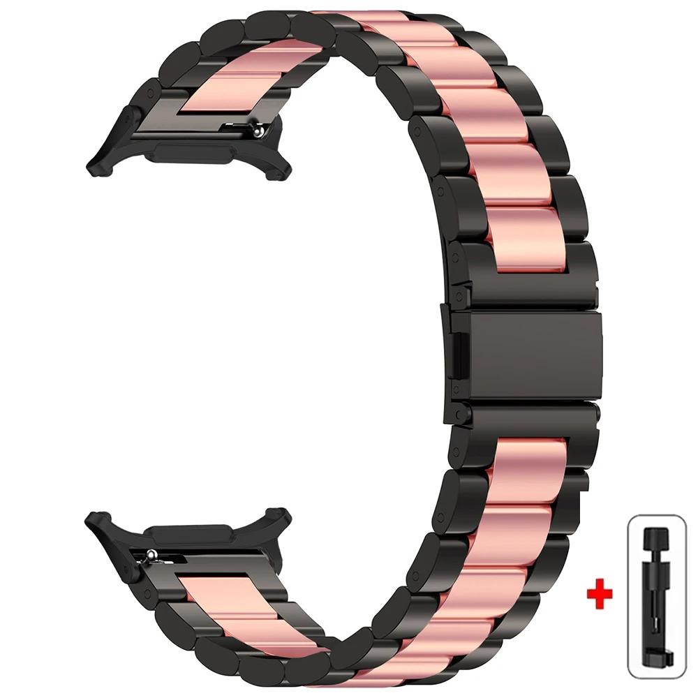 Milanese Stainless Steel Band for Samsung Galaxy Watch Ultra 47mm No Gaps Strap Metal Bracelet Replacement Watchband Accessories