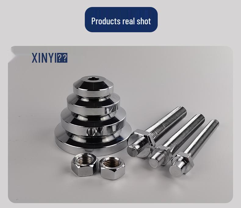 Heavy-Duty Chrome-Plated Carbon Steel Anti-Slip Support Foot