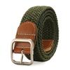 2025 New Woven Belt Men's Pants Belt Women's Jeans Belt Instagram Style Youth Canvas