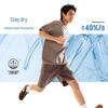 Anta Men's Summer Ice Silk Athletic Shorts