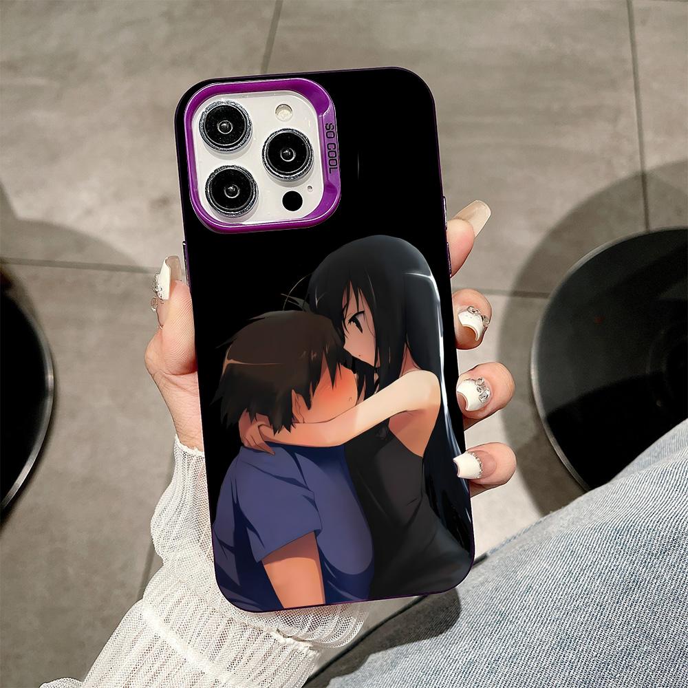 Accel Arita Haruyuki Purple Translucent Mobile Phone Case for iPhone 17 16 15 14 13 12 11 X XR XS Air Pro Max Plus Cover iPhone 15