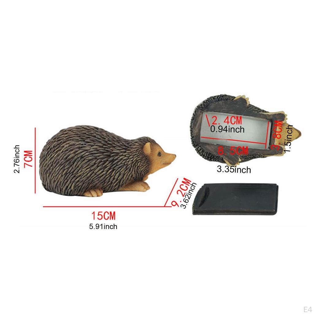 Fairy Garden Decoration Outdoor Statue Miniature Craft Art Spare Key Box Animal Figurine for Lawn