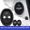 Car Door Lock Buckle Protector Cover Buffer Anti-Rust For Opel Corsa Astra Mokka Grandland X Insignia Zafira Vivaro Combo