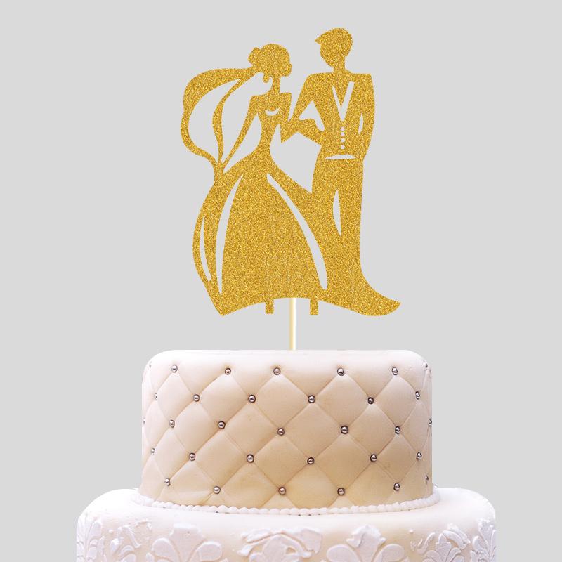 Valentinstag Backen Kuchen Dekoration Zubehör Papier Kuchen Topper Hochzeitstorte Topper