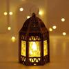 1 PCS Vintage Candle Lamp Christmas LED Night Lights Battery Powered Indoor Outdoor Hanging Lanterns Festive Party Decor