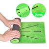 Golf Hitting Mat Swing Track Practice Marking Pad Golf Hitting Mat for Swing Paths Feedback/Detection Batting Enduring