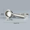 1PC Alloy Simulation Keyring Decoration Coffee Portafilter Pendant Gift Keychain Car Fashion Crafts Coffee Bag