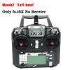 FLYSKY FS-i6X I6X 10CH AFHDS 2A Radio Transmitter with X6B IA6B IA10B A8S Receiver 2.4GHz for RC Aairplane Helicopter FPV Drone