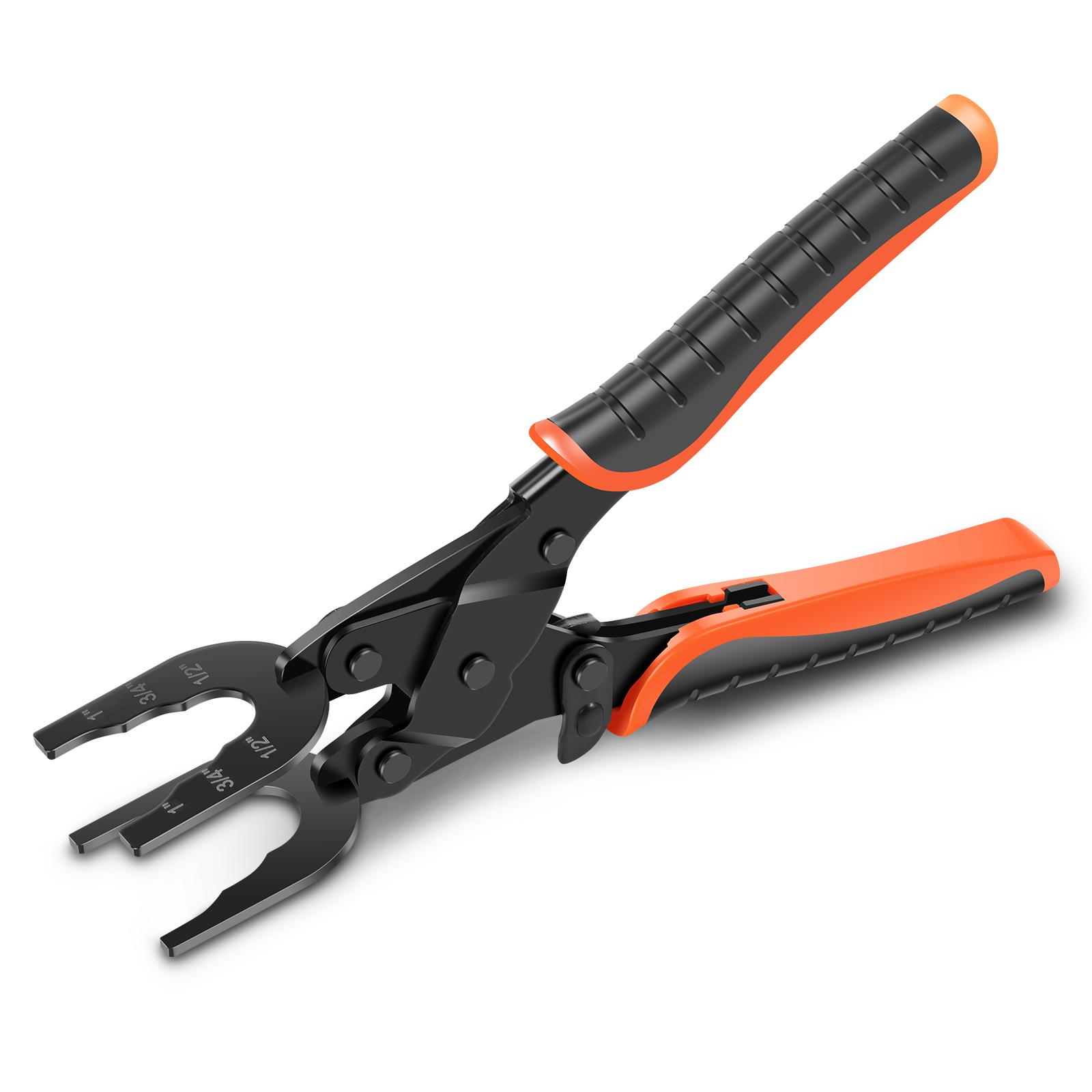 

1 Pc Carbon Steel Pipe Disconnect Pliers for 1/2 3/4 1 Anti Deformation Push to Connect Removal Tools for PEX PVC Copper Pipe чорний
