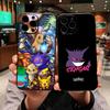 for Samsung Galaxy A07 A13 A12 A23 A42 A50 A51 A52 A53 A70 A71 A72 A21S A04 Note 20 9 8 10 Case P-Pokemon GO Gengar P-Pikachu