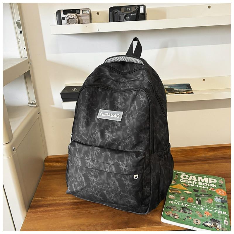 

New Junior High School Girls Korean Joker Large Capacity Backpack Korean College Style American High Street Travel Bag Backpack. .