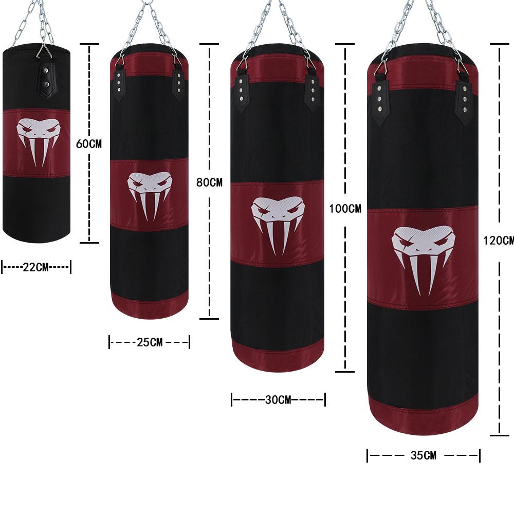 Sac de box suspendat din pânză groasă cu auto-umplere - Echipament de fitness gonflabil pentru Taekwondo & Sanda