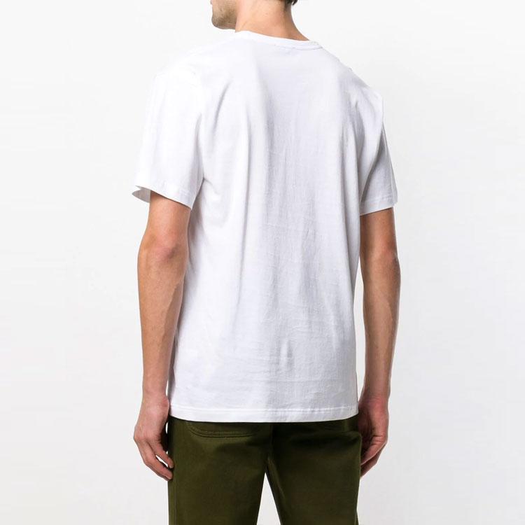 Acne Studios T-Shirts Unisex White Crew Neck Moderate 25E173-WHITE