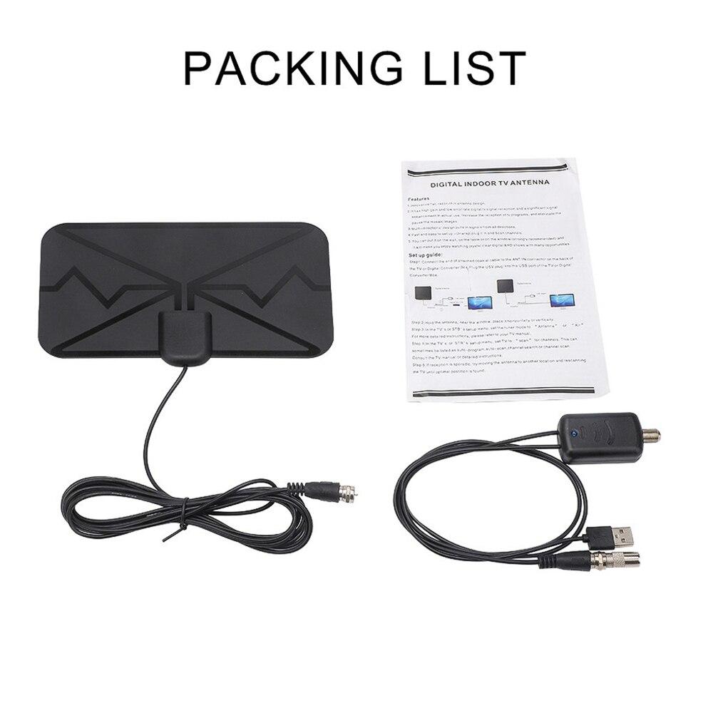 Long Range 3600-Mile Digital HDTV Antenna – Indoor Amplified for Enhanced Signal Reception (Latest Model)