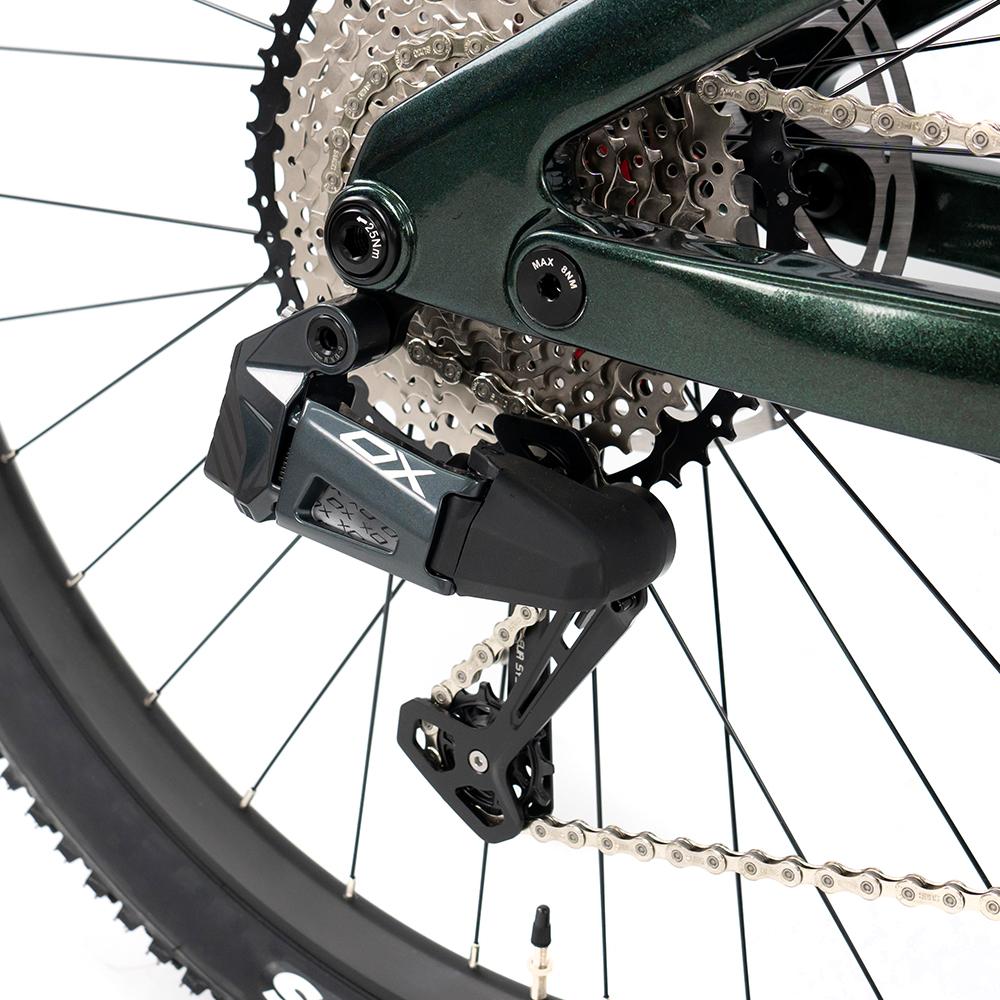 EM19 High-Performance Carbon Fiber Electric Mountain Bike | 48V250W Mid-Drive Motor, 75Nm Torque, 130-150KM Range, 12-Speed, Hydraulic Disc Brakes