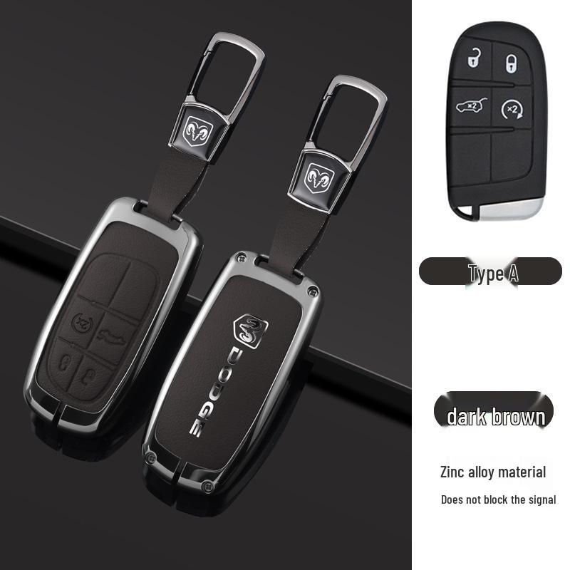 Dodge Journey Metal Key Case: Premium Key Cover with Buckle for Men's Keys