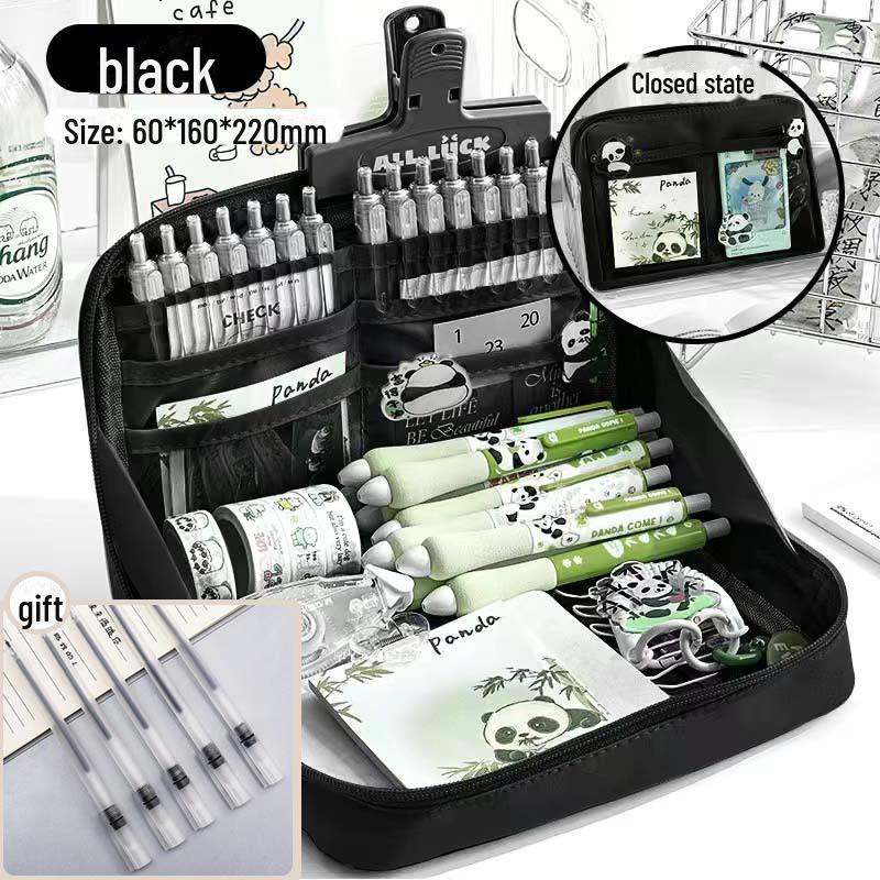 High-Capacity 12-Layer Pencil Case for Girls - Ideal for Junior & Senior High School Students