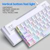 68 Keys Wired Mechanical Keyboard RGB Backlit Hot-Swappable Compact Design for   Gaming