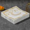 Ramadan Moon-Patterned Napkin Ramadan Gathering Tableware Eid Mubarak Kitchens Supplies Ramadan Festival Party DIY Decoration