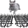 6PCS Indoor Outdoor Use Cat Deterrent Mat Spikes Fence Repellent Mat  Furniture Protection