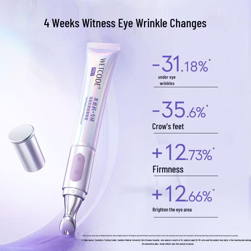 Water Secret Masážní oční krém s dvojitým peptidem