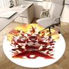 Power Rangers Red Ranger Chair Mat - Round Carpet for Home Decor, Office Rug, Gift Idea for Living Room, Bedroom s0486b