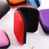Hard Earphone Case Eva Leather Headphone Storage Bag Protective Usb Cable Organizer Portable Earbuds