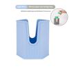 Mouthwash Cups Holder Stackable Silicone Cup Dispenser For Bathroom Sink Counter Space-Saving Mouthwash Cup Holder Small