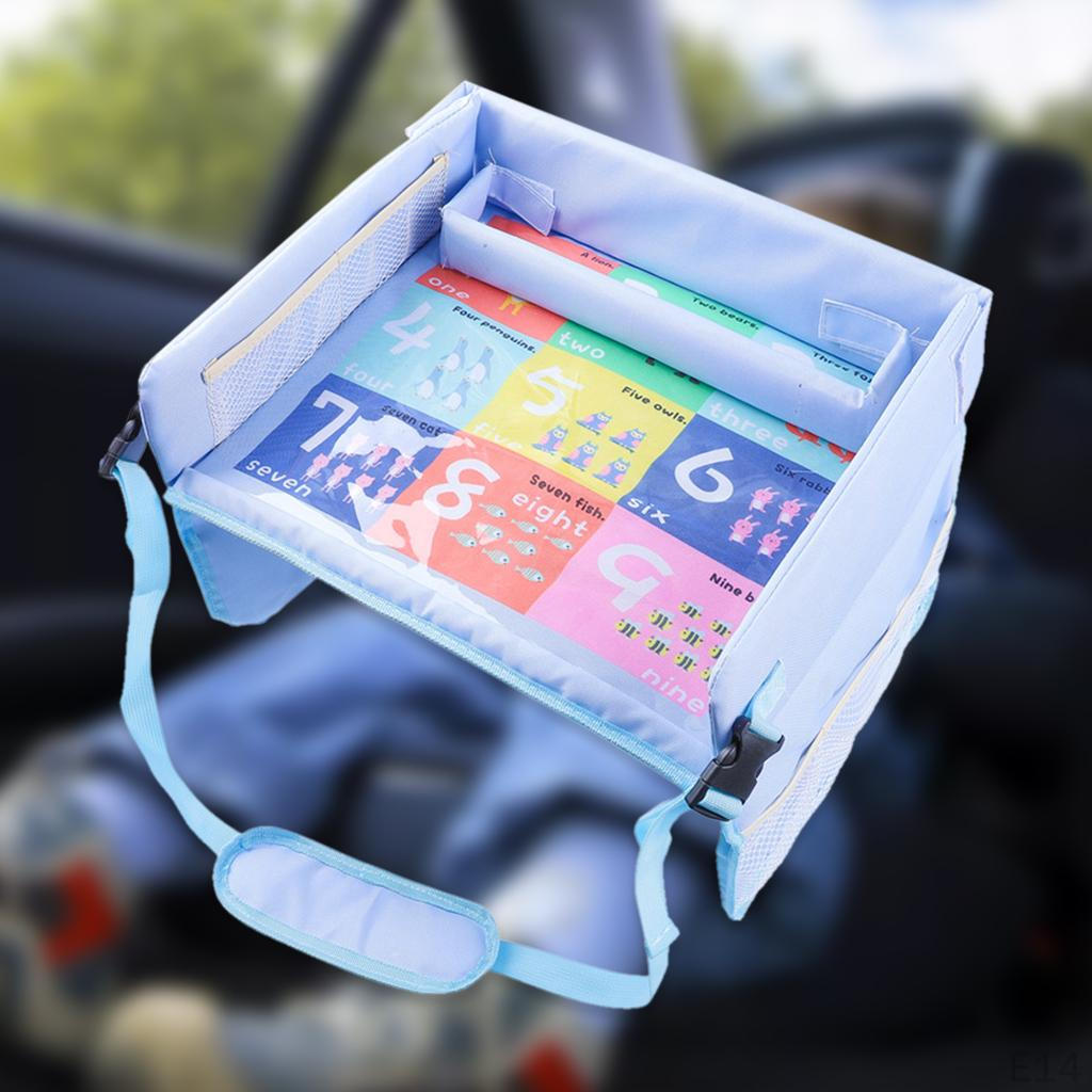 Für Kleinkinder Kinder Tablett Faltbar Reise Aktivität Schoß Reise Spiel Organizer Taschen Essen
