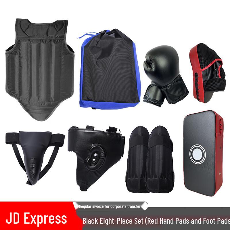 FUTLSLY Boxing & Sanda Protective Gear Set