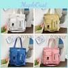 Canvas Tote Bag For Women Large Capacity Casual Shoulder Crossbody Urban Style