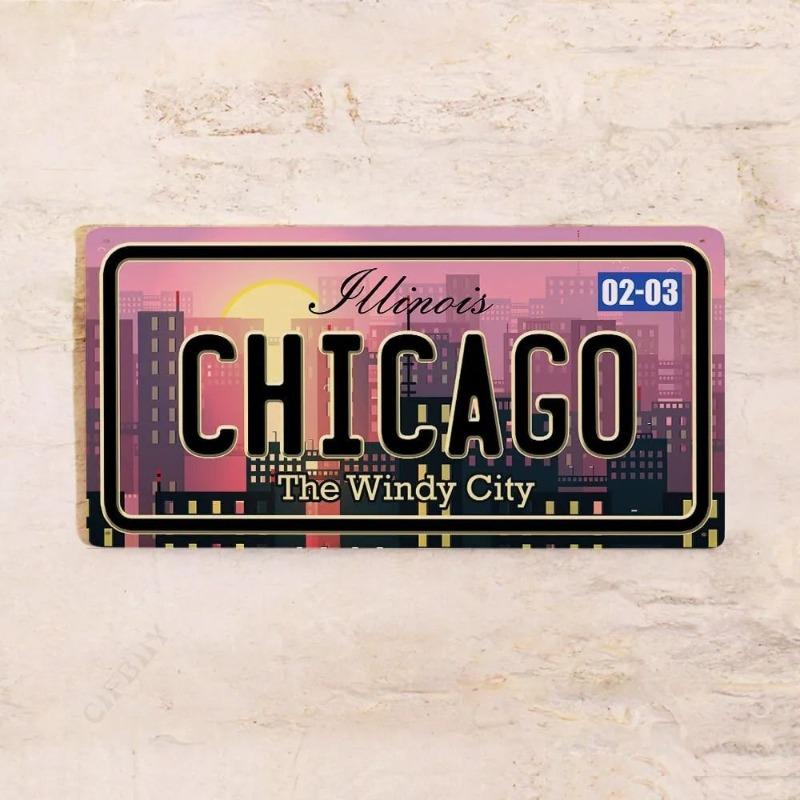 Colorado USA Souvenir License Plate, Metal Auto Wall Decor 15x30cm