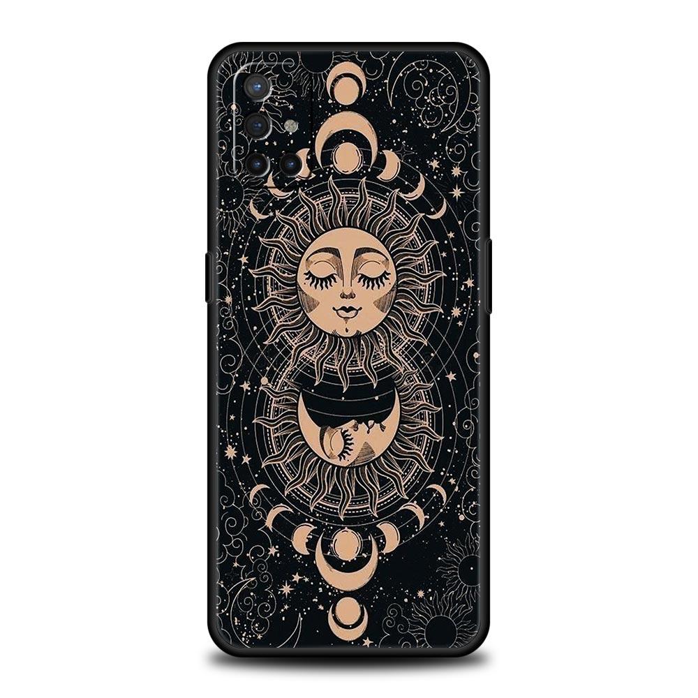 Phone Case For Oneplus 13R 12R 10R 13 12 11 10T Nord N100 N10 Z N30 CE 3 2 2T Pro Lite 5G Soft TPU Cover Funny Sun Moon Face Bag Nord CE 3 Lite