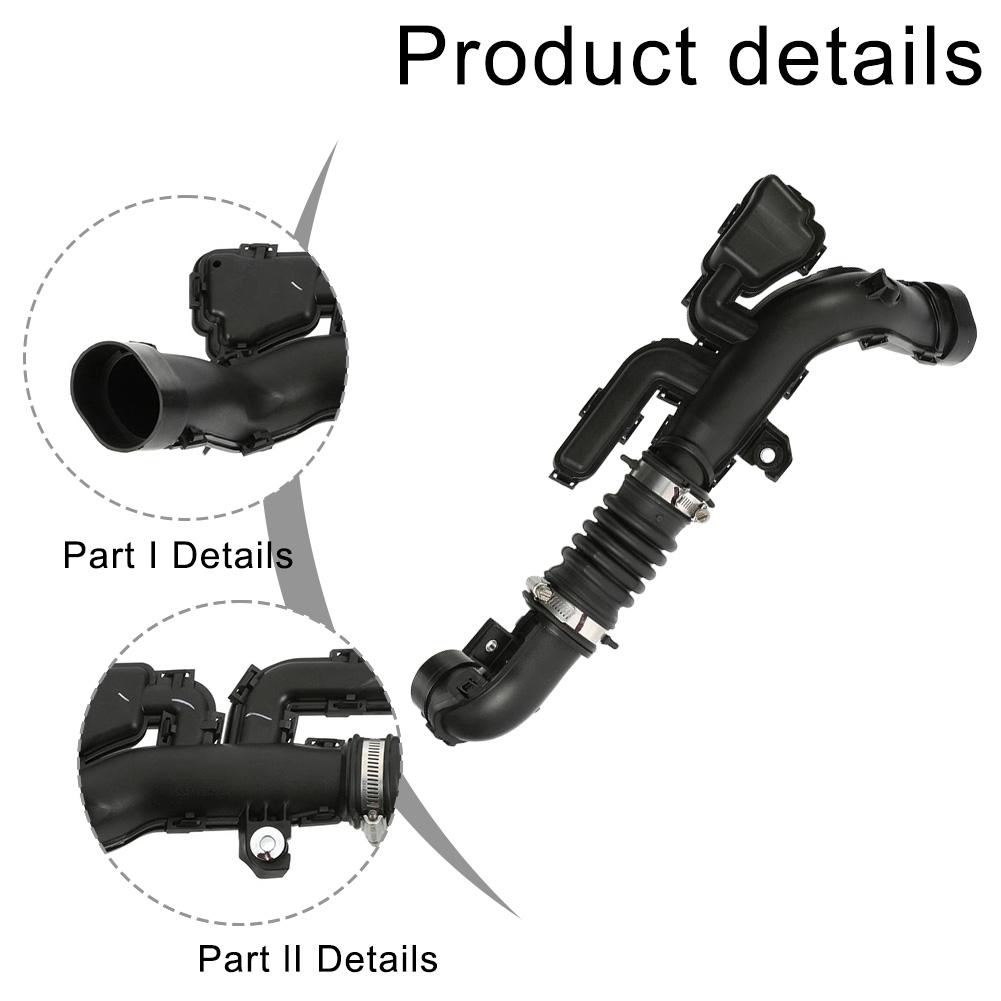 Engine Air Cleaner Intake Duct OE 16554-9KA0B For Nissan Versa Note 2013-2019 ABS Wear-Resistant Accessory