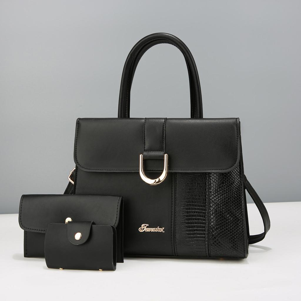 Atmospheric splicing women's bag handbag mother and child bag texture bag shoulder bag women's bag