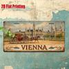 Metal Wall Sign Home Decor 15x30cm