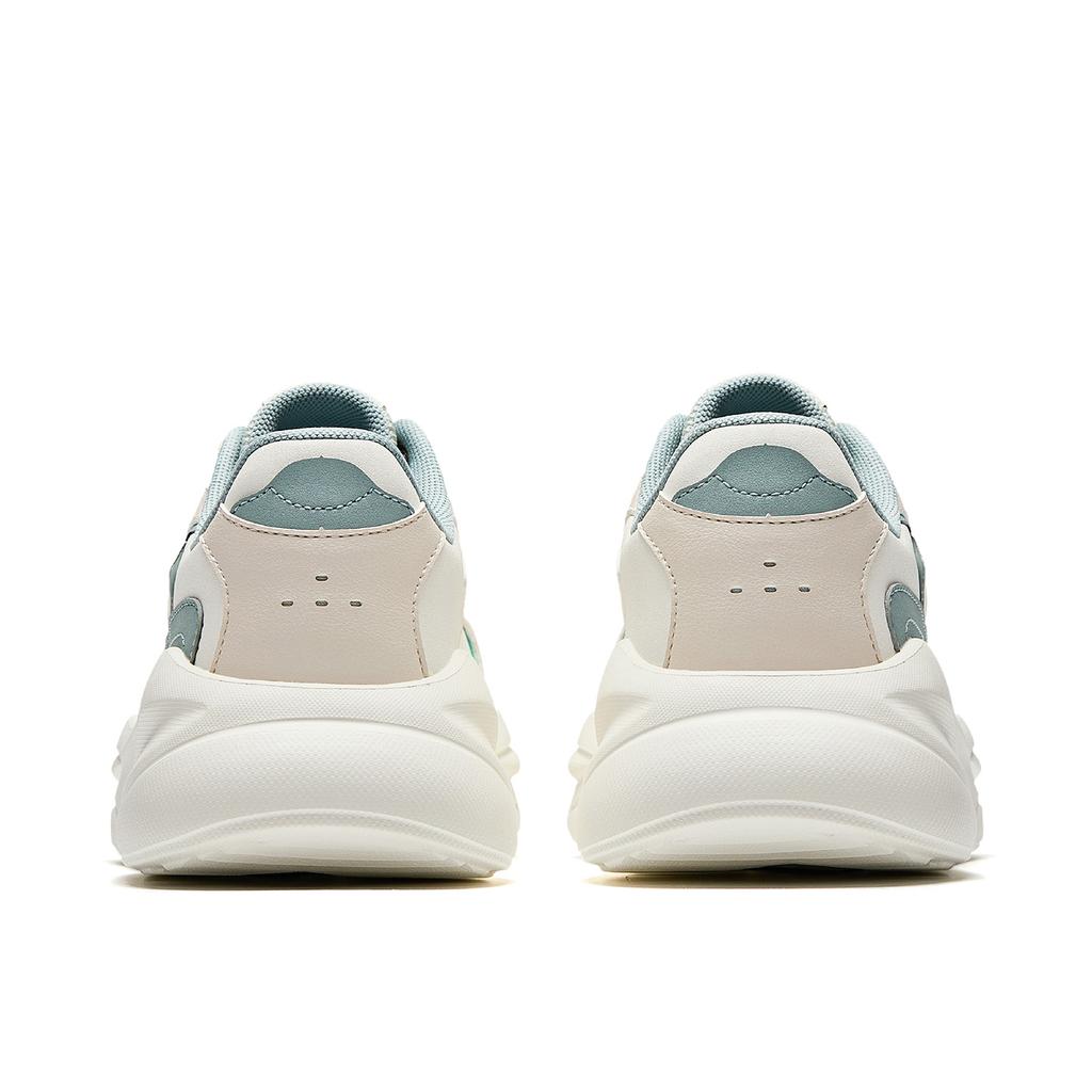 Anta Wear resistant And Lightweight Low top Casual Shoes Women's Ecru Blue 922538829-6