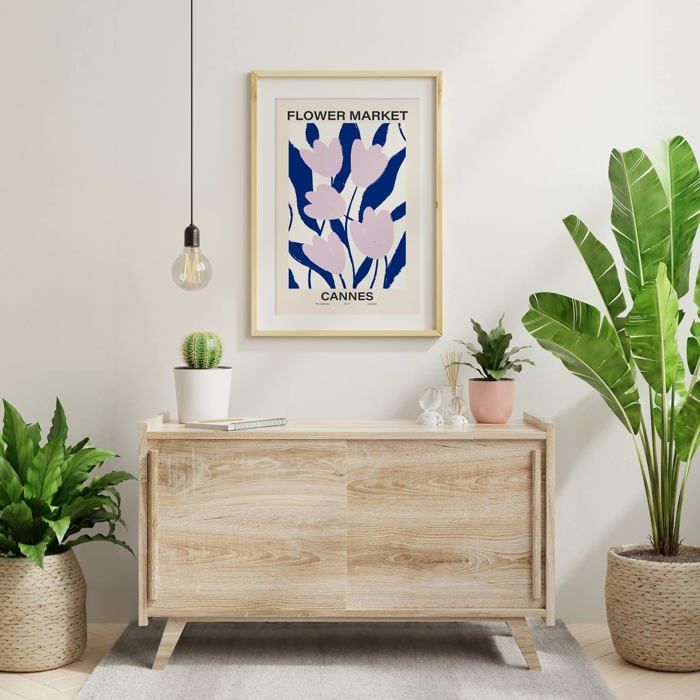 Affiche décorative - happymots - lamdec - 6 designs - haute qualité - format a3/a4